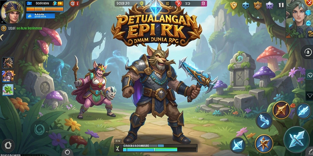 Tampilan gameplay RPG yang menakjubkan dalam 333I dengan aksi yang mendebarkan.