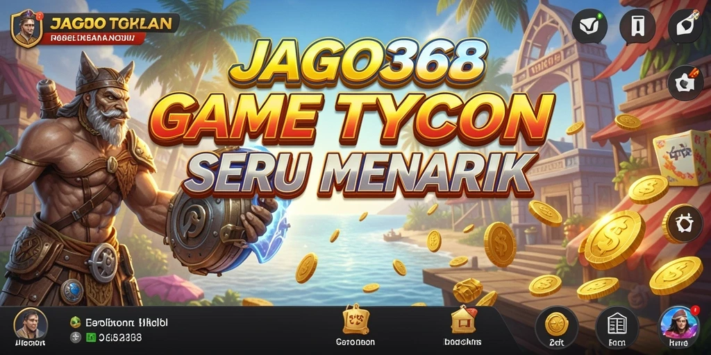 Tampilan gameplay menarik dalam JAGO368 dengan elemen Tycoon.