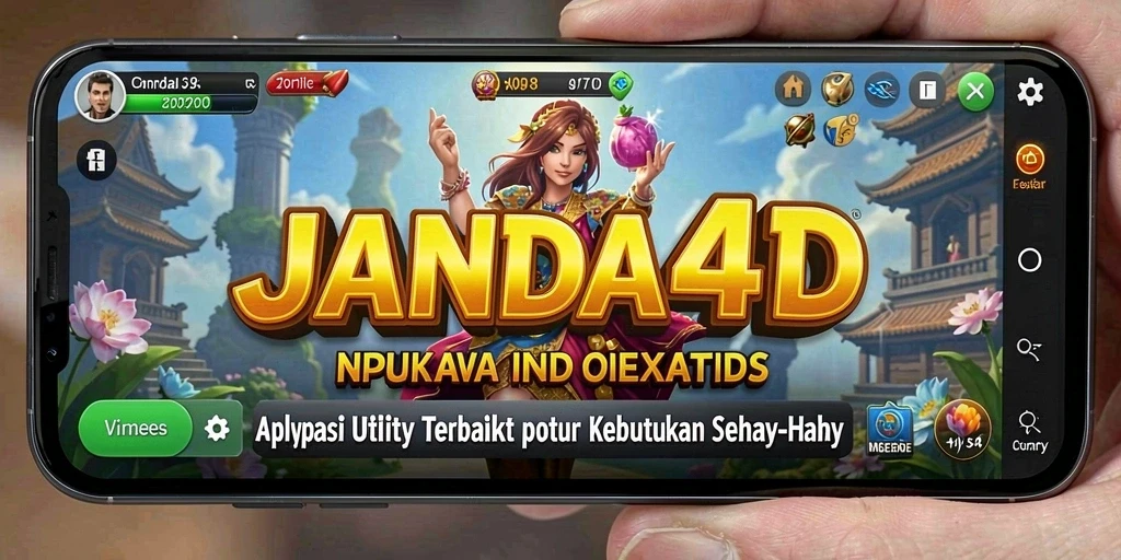 Screenshot JANDA4D yang menunjukkan antarmuka pengguna yang sederhana dan fungsional.