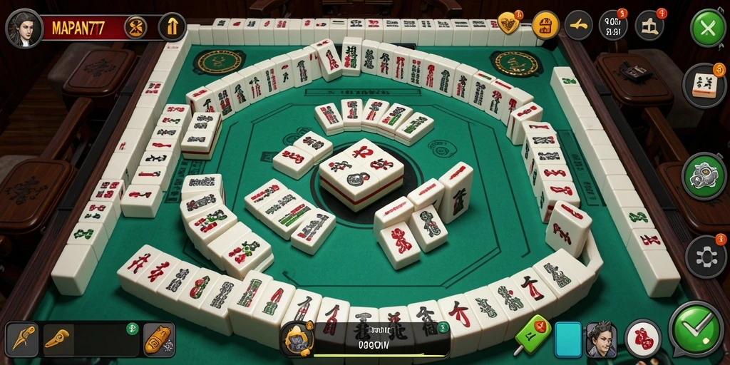 Tampilan menarik permainan Mahjong di MAPAN777.