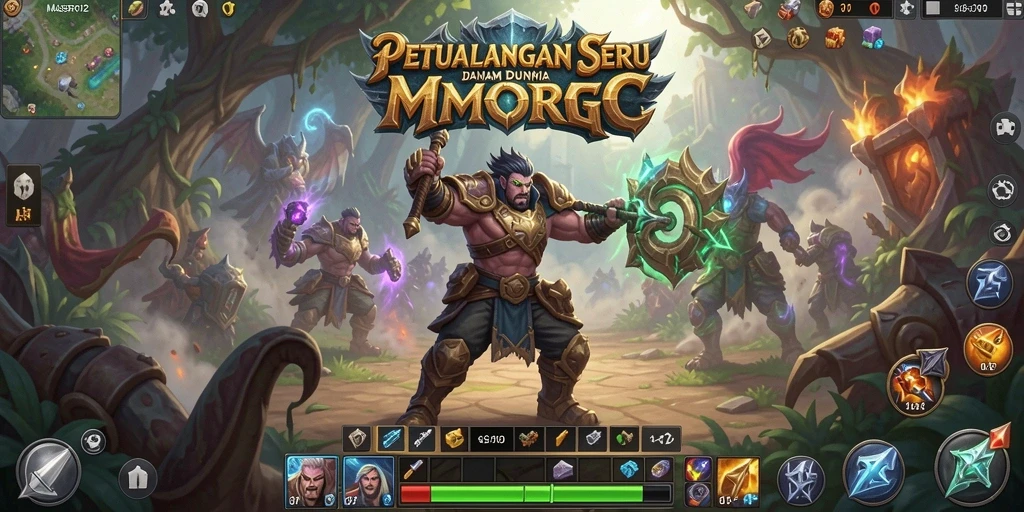 Tangkapan layar gameplay menampilkan aksi seru dalam MASBRO12.