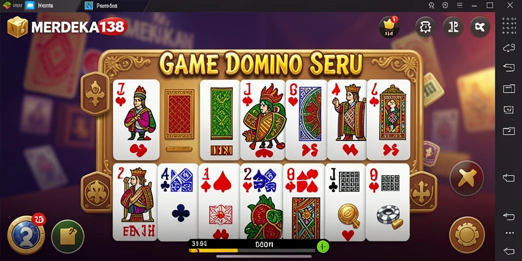 Tampilan gameplay MERDEKA138 yang menarik dan seru.