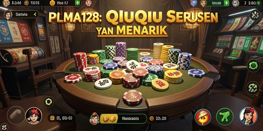Tampilan utama OLX128 dengan gameplay QiuQiu yang seru.