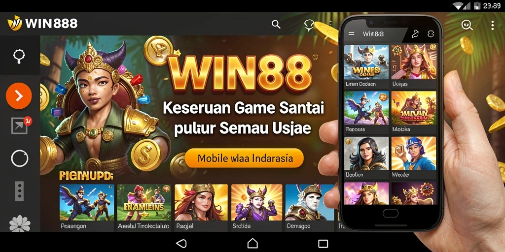 Visual menarik dari gameplay WIN88 yang menghibur.